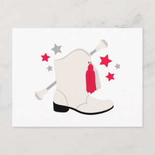 Majorette Boot Vykort