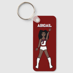 Majorette/ Dancer Keychain Red Hornet A Nyckelring