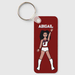 Majorette/ Dancer Keychain Red Hornet B Nyckelring