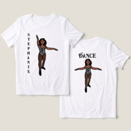 Majorette/ Dancer Tee Black Animal