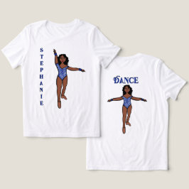 Majorette/ Dancer Tee Blue Animal