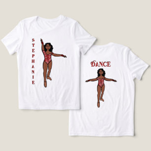 Majorette/Dansar T-shirt Röd Djur 