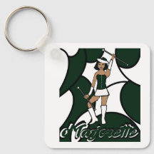 Majorette Keychain/ Forest