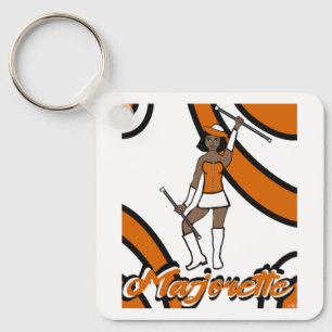 Majorette Keychain/ Orange Nyckelring
