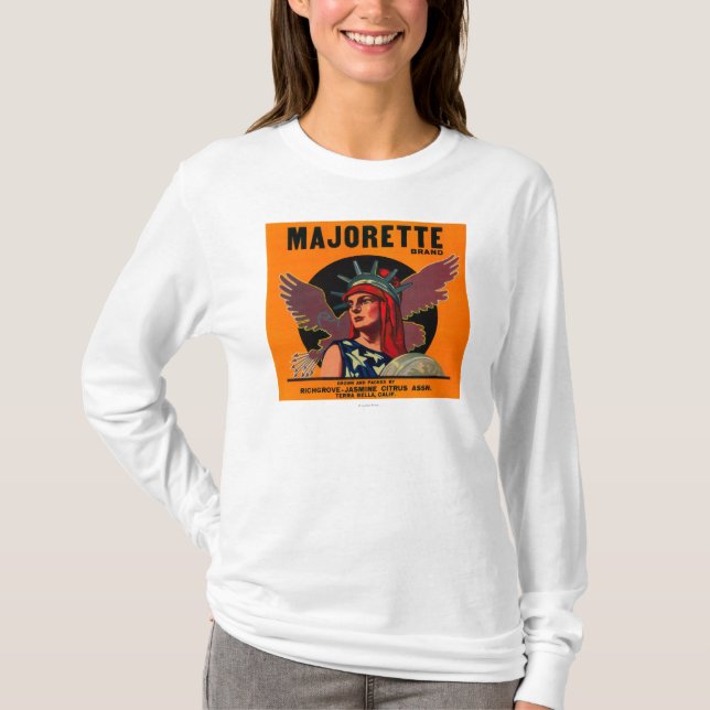 Majorette orange LabelTerra Bella, CA Tee Shirt (Framsida)