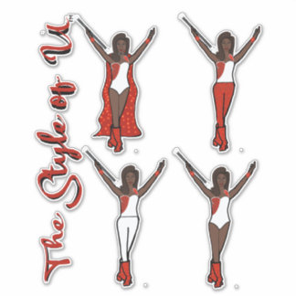 Majorette Sparkle Stickers (Fire 2) Klistermärken