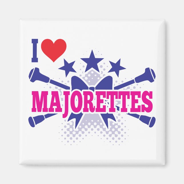 Majorettes, I Kärlek Majorettes Magnet (Framsidan)