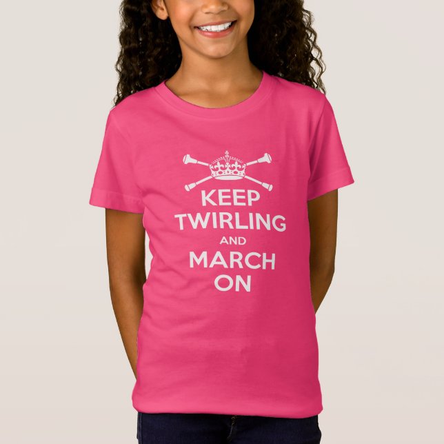Majorettes, Keep Calm T-shirt (Framsida)