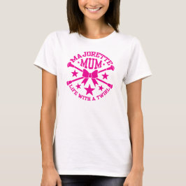 Majorettes, Majorette Morsa, Crossed Batons Tee Shirt