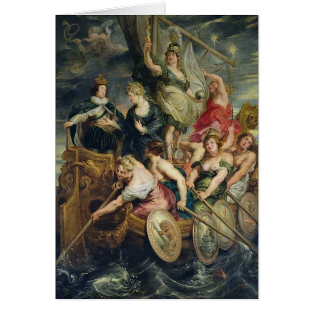 Majoriteten av Louis XIII Hälsningskort (Framsidan)