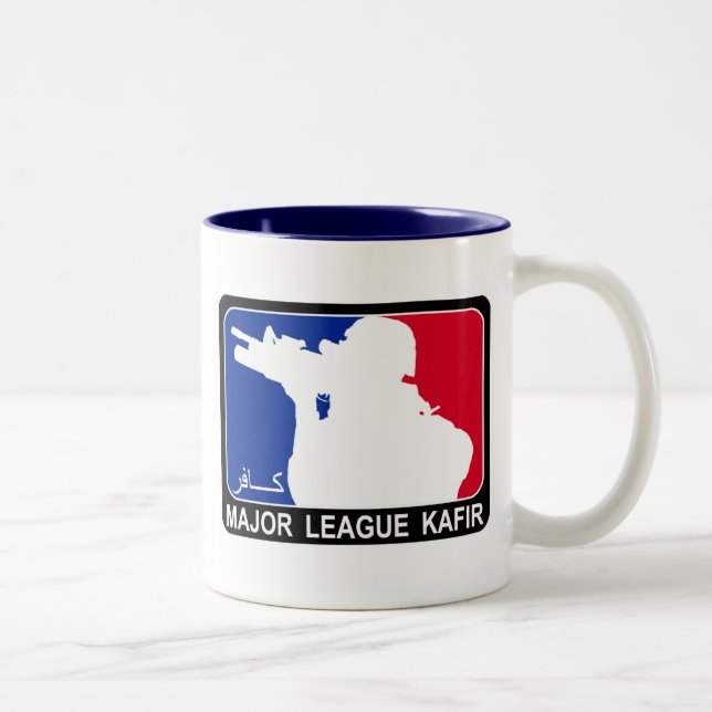 MajorLeague Kafir/hednisk kaffemugg (Höger)