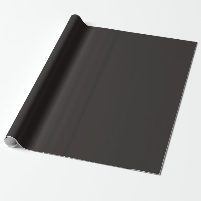 Majorly Handsome Black Färg Presentpapper (Utrullad)