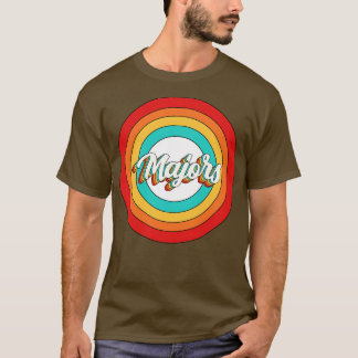 Majors Namn Shirt Vintage Majors Circle T