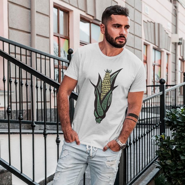 Majskolv Herr T-Shirt (Skapare uppladdad)