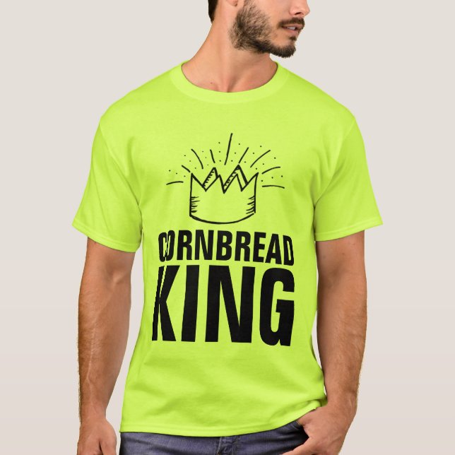 Majsstärkelsekung T-shirts (Framsida)