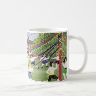 Majstång som dansar 1991 kaffemugg