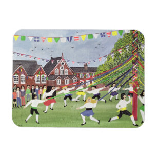 Majstång som dansar 1991 magnet