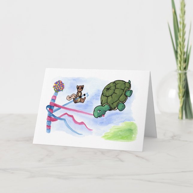 Majstångståhej Helgkort (Framsida)