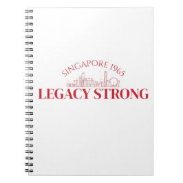 Majulah Singapura Celebration Anteckningsbok