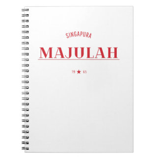 Majulah Singapura-firande Anteckningsbok