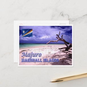 Majuro - Laura Beach - Marshallöarna - Vykort