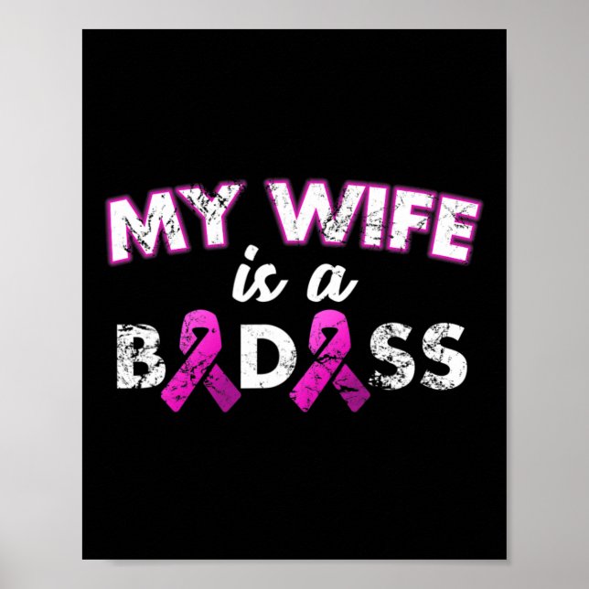 Maka är en dålig medvetenhet om bröstcancer poster (Framsidan)