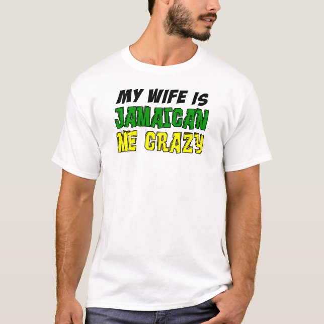 Maka är Jamaican Me Crazy Tee (Framsida)