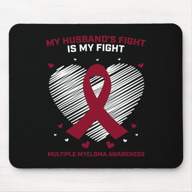 Maka Blood Cancer Fighter Make Många Myeloma Musmatta (Framsidan)