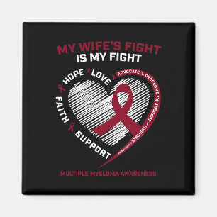 Maka Blood Cancer Min fru kämpar mot Många Myeloma Magnet