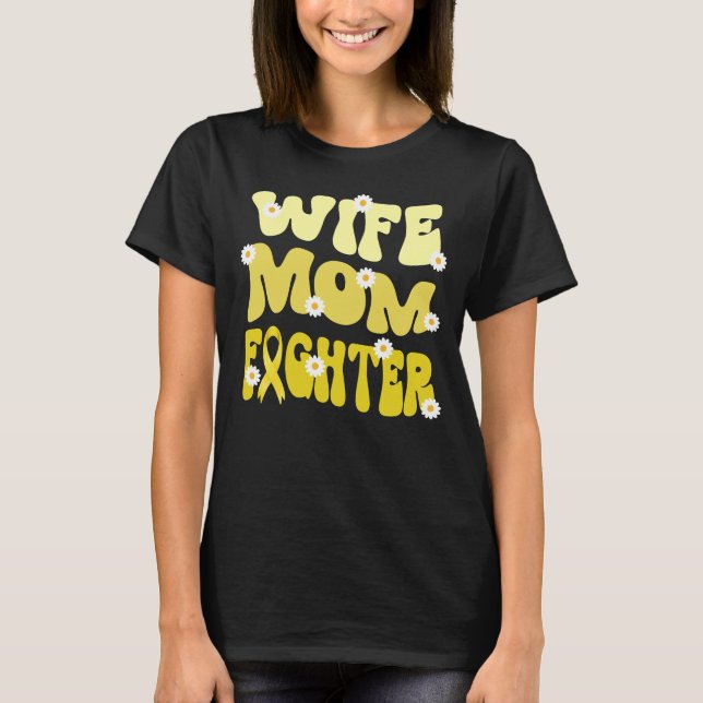 Maka från mamma som bekämpar endometrios t shirt (Framsida)