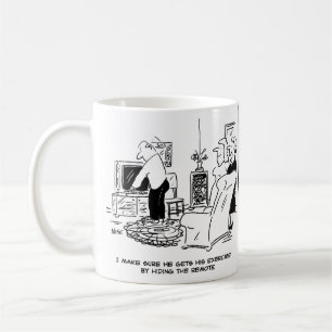 Maka Gömmer fjärrkontrollen för TV Kaffemugg