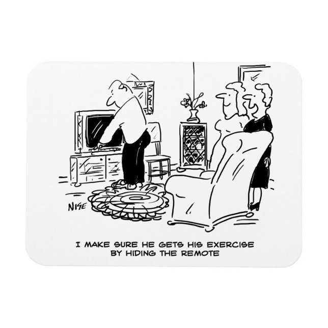 Maka Gömmer fjärrkontrollen för TV Magnet (Horisontell)