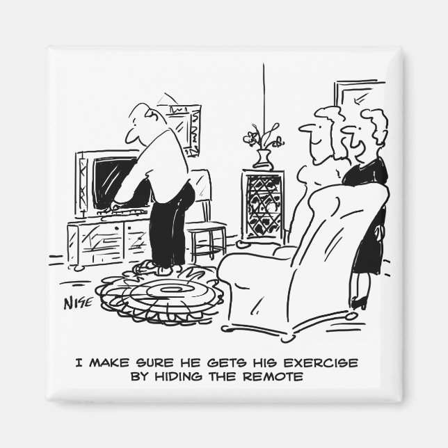 Maka Gömmer fjärrkontrollen för TV Magnet (Framsidan)