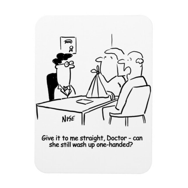 Maka har en Broken Arm i ett Sling Magnet (Vertikal)