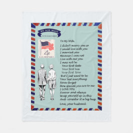 Maka Kärlek Fleece Blanket