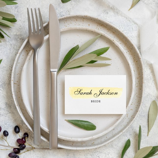 Maka Lotus Bachelorette Party Lemon Place Placeringskort (Custom Amalfi coast place card with lemon art + Italian quote for bachelorette weekend | Shop Now!)