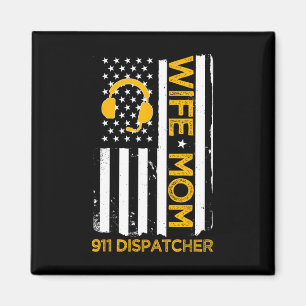 Maka Mamma 911 Avsändaren Us Flagga 4 Magnet
