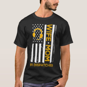Maka Mamma 911 Avsändaren Us Flagga 4 T Shirt