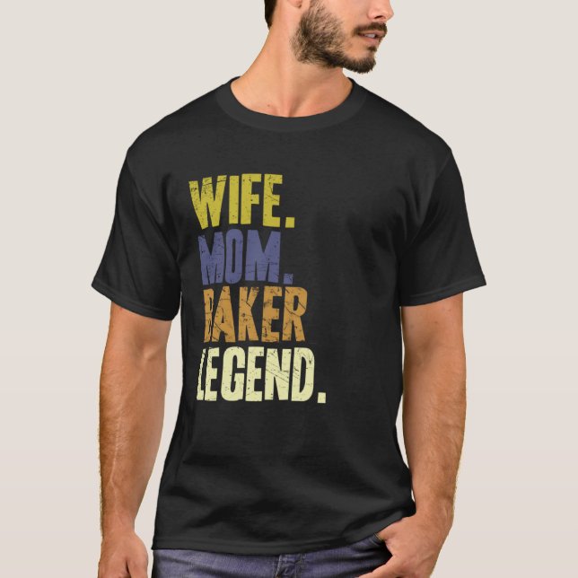 Maka Mamma Baker Baker Mor T Shirt (Framsida)