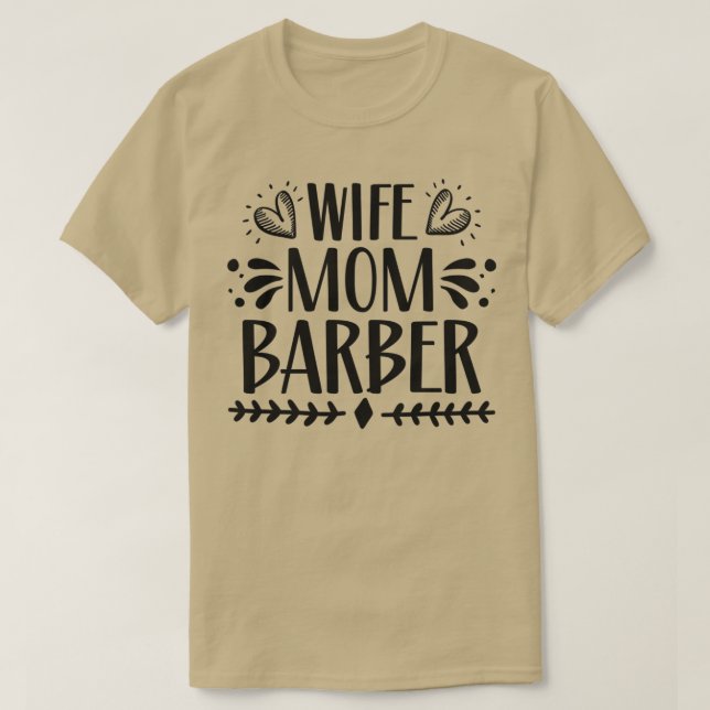 Maka Mamma Barber 1 T Shirt (Design framsida)