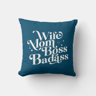 Maka Mamma Chef Badass Funny Sarkastic Mors dag Kudde