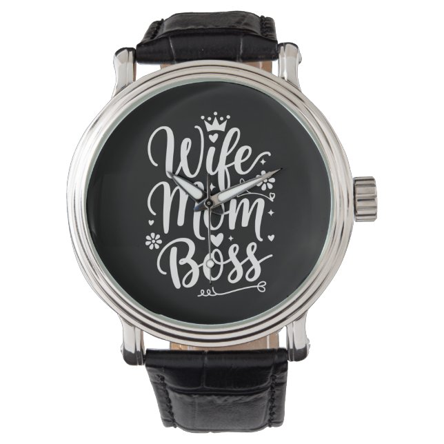 Maka Mamma Chef Cute Mors dag Gift Armbandsur (Framsida)