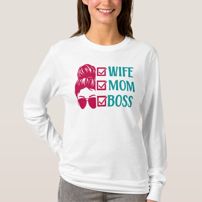 Maka Mamma Chef, Mamma Life T Shirt (Framsida)
