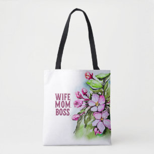 Maka Mamma Chef, Rosa Flowers Tygkasse