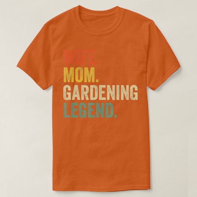 Maka Mamma  Legend Funny Gardener Mor TS T Shirt (Design framsida)