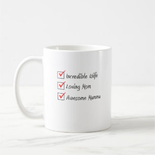 Maka Mamma Mummu Finska Woman Kaffemugg