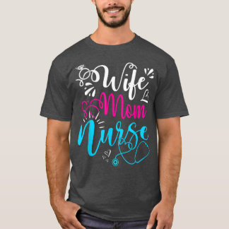 Maka Mamma Nurse Funny Mors dag Nursing Cute Mamma T Shirt