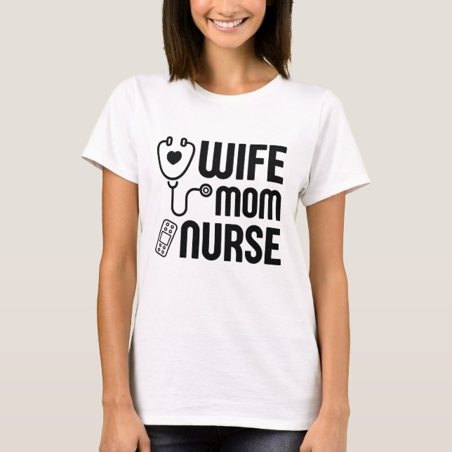 Maka Mamma Nurse T Shirt (Framsida)