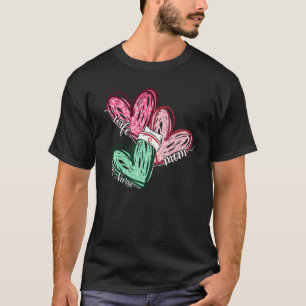 Maka Mamma Peds Nurse Nursing Leopard Hearts Mor T Shirt