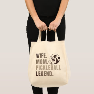Maka Mamma Pickleball Legend - Vintage Funny Women Tygkasse